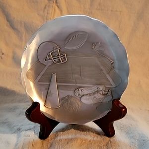 Wendell August Football/Cheer Plate